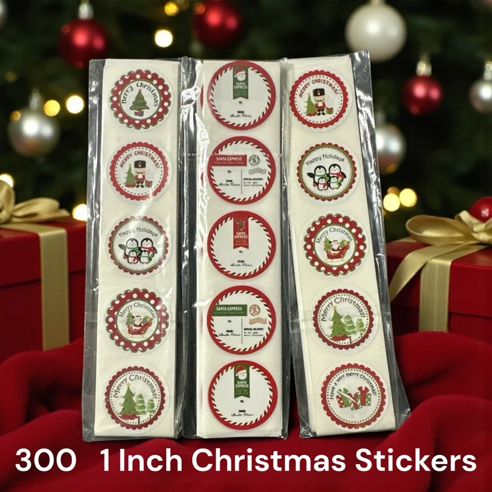 Holiday Christmas Sticker Collection